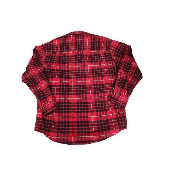 Eddie Bauer Legends vintage mens hunting flannel shirt size medium thick flannel - Picture 2 of 7